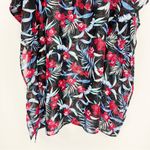 Tommy Bahama  Midnight Orchid Lace Up Tunic Size Small Medium NWT Coverup Photo 4