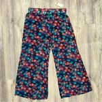 Bar III NWT Macy’s  Swim Cover Up Wide Leg Pants Sheer Polka Dot Chiffon Size L Photo 0