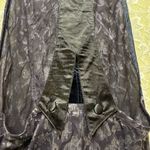 Free People NWOT Navy blue and silver  New Romantics Sleeveless Dress w Collar Photo 13