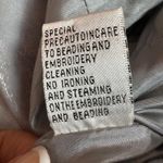 Nina  Nischelle Stunning Shimmering Silver Dress SZ 10 Photo 11