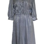 Vintage Collared Dress Womens Size S Shirtwaist Belted Short Sleeve Photo 7