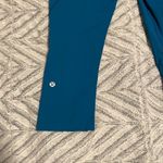 Lululemon Fast Free HR Crop 19”L Reflective Size 6 Blue Lagoon leggings Photo 5