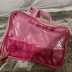 Juicy Couture NEW  Pink Clear For Takeoff Travel Bag Photo 1