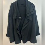 Lululemon Savasana Black Jacket/Wrap/Sweater Long Sleeve Size 6 Photo 0