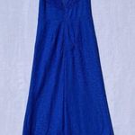 Ever Pretty Long dress size 10 royal blue long dress sweetheart neckline all over crochet Photo 1