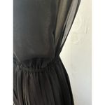 Charlotte Russe Y2k Prom Black Halter Egyptian Gold Beaded Maxi Dress Formal L Photo 5