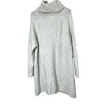 Topshop Cream Loose Oversized Long Turtleneck Sweater Dress Size 0/2 Photo 9
