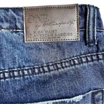 One Teaspoon  Awesome Baggies High Waist Straight Leg Denim Jeans, Size 29 NWOT Photo 5