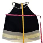 RD Style Gorgeous Crystal Beaded Black Sheer Multicolored Tiered Medium Top Photo 13