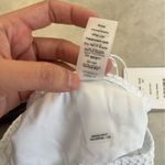 ANDIE NWT Demi Moore  Swim White Crochet Tropez Bottom Large Midrise Classic Fit Photo 7