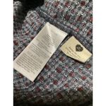 Madewell  Tie-Back Peplum V Neck Floral Print Long Sleeve Top Campden Daisies M Photo 6