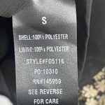 Dress Forum  Dress Small Black Cream Floral Baby Doll Ruffle Peasant Boho Hippie Photo 3