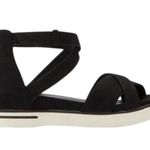 Eileen Fisher Woman's Sally Wedge Sporty Sandal in Black - Size 6 Photo 1