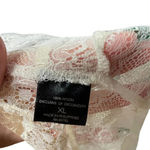 Josie Natori Chantilly Bordered Lace Chemise Lingerie White Size XL Photo 8