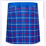 Tory Burch Sport Skirt Skort Womens Large Jacquard Red Blue Check Pockets size M Photo 1