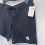 Roxy  Size Medium Classic Black Board Shorts Sport Athletic Active Photo 4