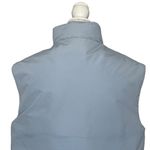 ASOS Design Oversized Puffer Vest Women’s Size 2 Petite Blue Full Zip Photo 4