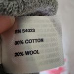 Gap Women's  Gray Vneck Tie Knot Light Sweater Long Sleeve Shirt Size XS Photo 3