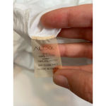 Alexis  white ruffle collar neckline t shirt size S Photo 3