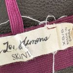 For Love & Lemons Women's S/XS Burgundy Lace Bralette Adjustable Straps Purple Photo 2