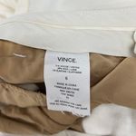 Vince . Viscose Wool Blend Mid Rise Wide Leg Culotte Pants Off White size 6 Photo 5