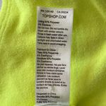 Topshop NEW  Velour High Leg Bikini Bottoms size 6 Green Photo 4