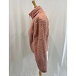 DYI  Tranquil 1/2 Zip Fuzzy Fleece‎ Pullover in Blush Photo 4