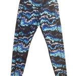 CVG Constantly varied gear women's XL storm leggings crop blue pockets gym worko Photo 0