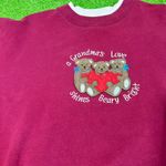 vintage crewneck sweatshirt women's‎ MED. 80s Pullover Grandma Granny Core Photo 1