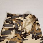 Entro Womens Army Green Fatigue Camo Skirt L Photo 3