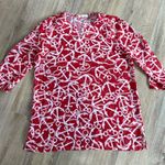 NWOT indigo soul large beach cover up. See through Red Photo 0