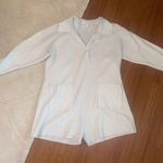 Long Sleeve Onesie White Size M Photo 0