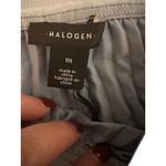 Halogen  Light Baby Blue Crinkle Accordion Long Maxi Skirt Women Sz M Photo 4