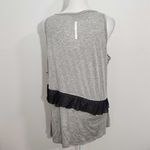 Sport Gray Tank Top Size Medium NWT Bebe Gray Athleisure Tee Photo 3