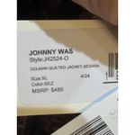 Johnny Was New  Dolman Quilted Jacket $480, Sezanz‎ Size XL Velvet Paisley Boho Photo 11