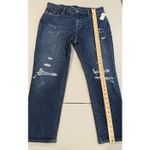 Old Navy NEW Boyfriend Jeans Women 10 Distressed Stretch Travel Norm Comfort Photo 6