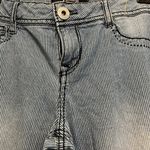 REWASH  Low Rise Jeans - Size 7 - Denim & White Pin Stripe - EUC Photo 5
