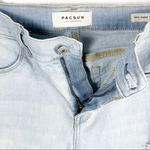 PacSun Light Wash Intentionally Ripped Distressed Ankle Skinny Jeggings, Size 28 Photo 6