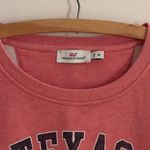 Vineyard Vines Texas Sweatshirt Pink Boxy Womens M Preppy Collegiate Cotton Photo 6