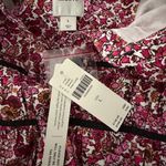 Maeve NWT  Floral Cottage Puff Sleeves Pink Mini Dress Sz L Photo 5