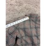 Sandro Paris Lauryn Plaid Wool Blazer Women Size 36 Double Breasted Designer Lux Photo 10