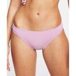 Salt + Cove Juniors Textured Hipster Bikini Bottoms Rib Dusty Violet Purple M Size M Photo 0