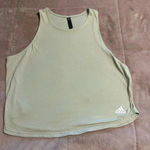Adidas  Tank Top Women’s Size XL Cropped Green Photo 0