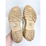 Dolce Vita Shoes Womens Size 10 Haris Ivory Leather Platform Loafers White Photo 8