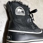 Sorel Tivoli Womens Winter Snow Boots, Color Black/Turtledove, Size 6 Photo 8