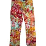 Tommy Hilfiger Womens Sz 6 Jeans Tie Dyed Sherbert Jazz Flare Boot Cotton 1329 Photo 0