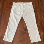 Vince White Crop Fit Jeans Photo 1
