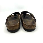 Birkenstock Gizeh Brown Leather Thong Sandals Women's 9 US Photo 5