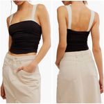 Free People NEW  Two Toned Cropped Tank Top Photo 1