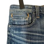 Pilcro and the Letterpress Blue Cotton Blend Casual Denim Shorts Women Sz 28 Photo 3